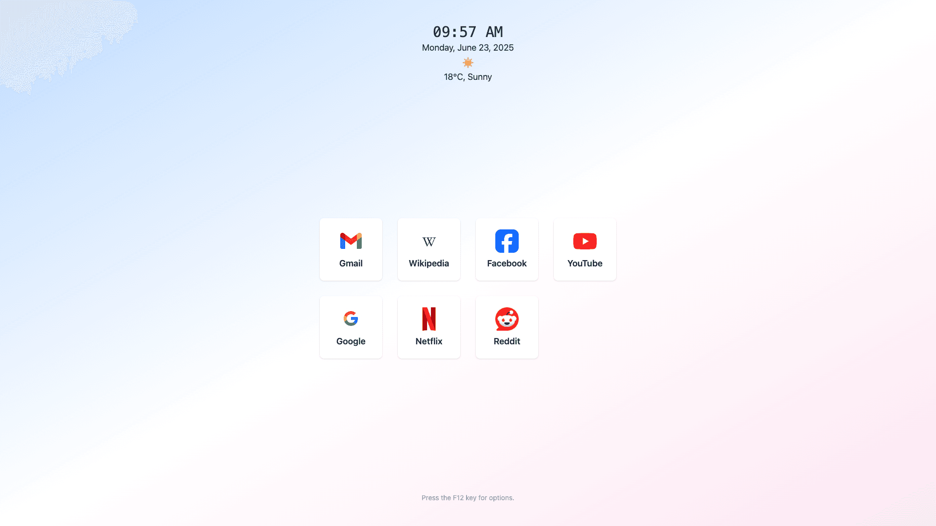 Simple & Focused Interface